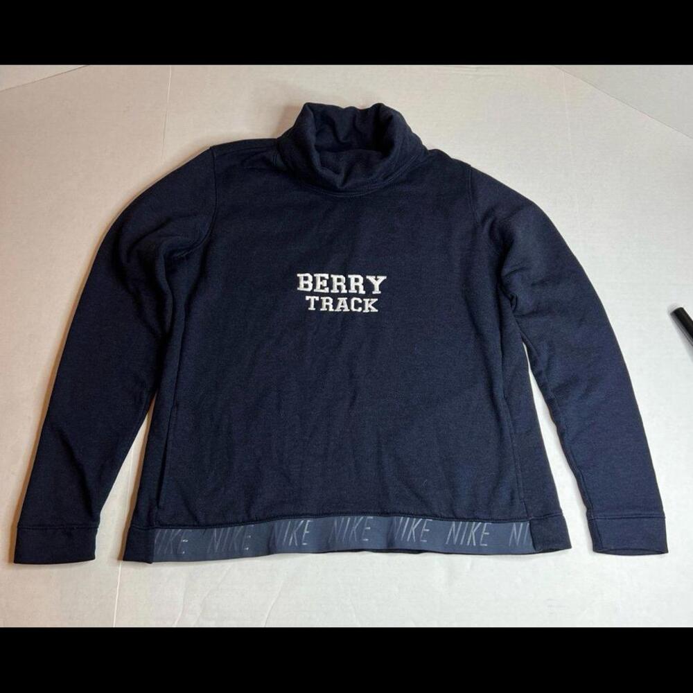 Nike Berry Track Turtle Neck Sweater - Size Large